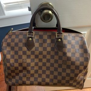 Authentic Louis Vuitton Speedy Damier 35